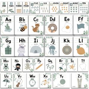 Alphabet Bulletin Board Set | Classroom Supplies | Educational Decor - Varsity Letter