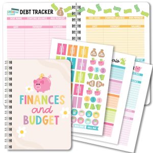 Monthly Budget Planner | 2025-2026 | Calendars & Planners - Dollars
